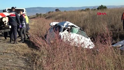Bolu'da otomobil takla attı aynı aileden 3 ölü, 2 yaralı