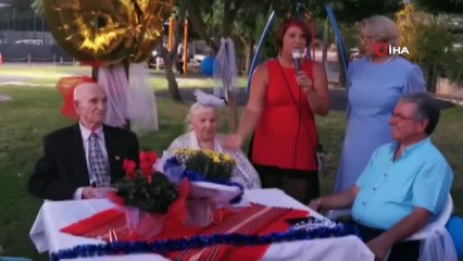 60 yıl sonra yeniden nikah masasına oturdu