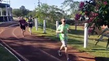 Atletas participam de Duathlon no Lago Municipal