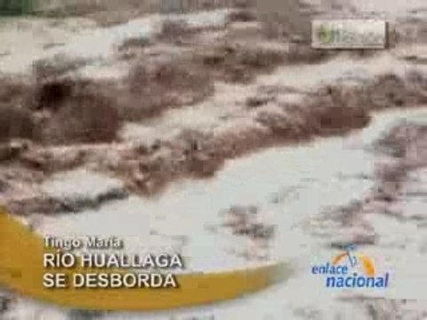RÍO HUALLAGA SE DESBORDA - TINGO MARIA