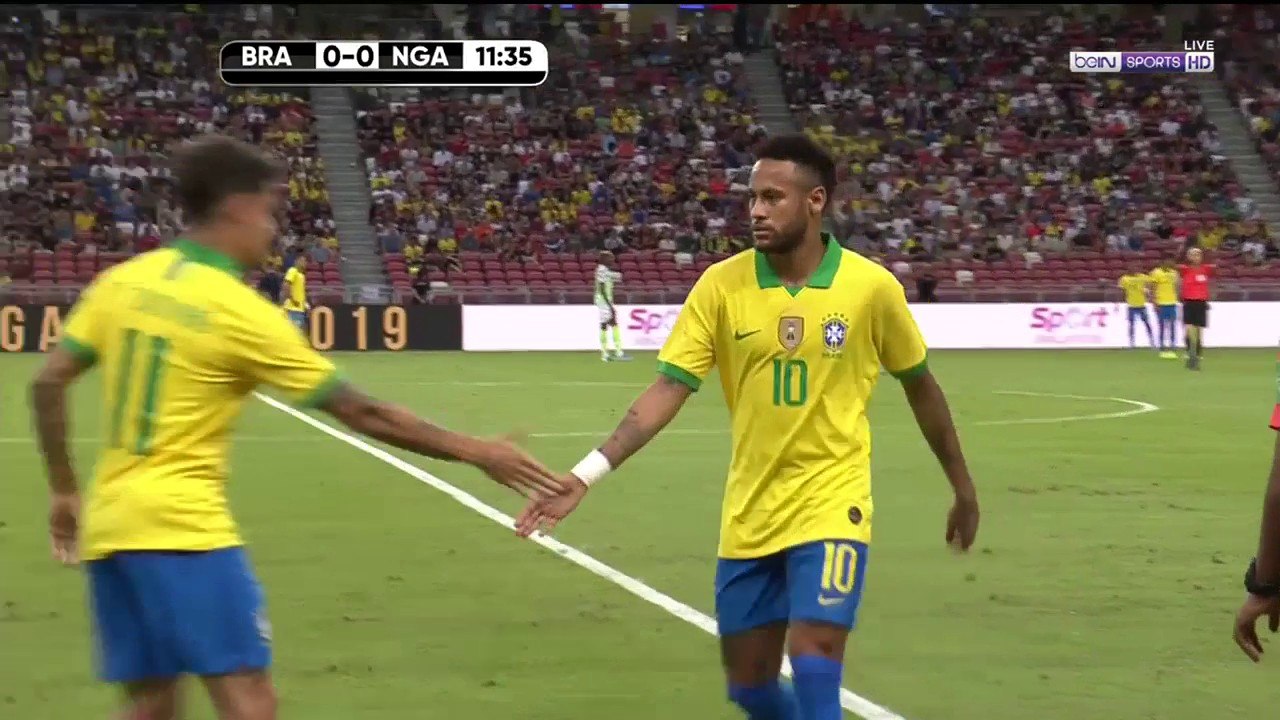 Neymar Subbed Off With Injury
