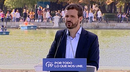 Casado dice que es "inaceptable" la agenda de desbloqueo de Sánchez