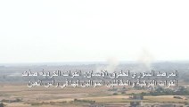 معارك في المنطقة الحدودية بين القوات التركية والكردية في شمال سوريا