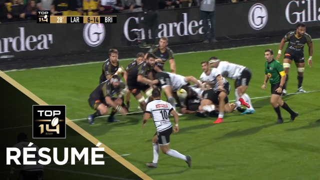 TOP 14 - Résumé La Rochelle-Brive: 41-17 - J07 - Saison 2019/2020