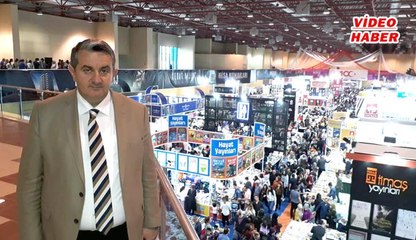 (13 Ekim 2019)SUN FUARCILIK BAŞKANI SAÇMACI: “ TÜRKİYE’NİN EN BÜYÜK KİTAP FUARINI YAPIYORUZ”