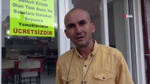 Lokanta sahibinden Barış Pınarı Harekatı'na katılan askerlerin ailelerine anlamlı destek