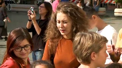 Roma - Montecitorio a porte aperte inaugurata Planet o Plastic (13.10.19)