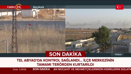 Tel Abyad'da kontrol sağlandı