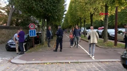 Spor a milli futbol takımı, yoğun güvenlik önlemleri altında fransa'da