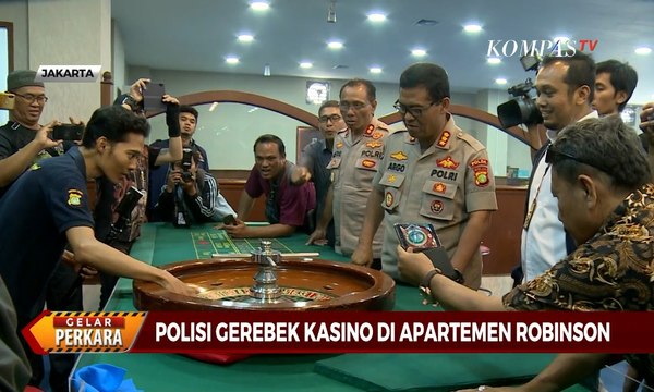 Polisi Gerebek Kasino di Apartemen Robinson, 91 Orang Jadi Tersangka