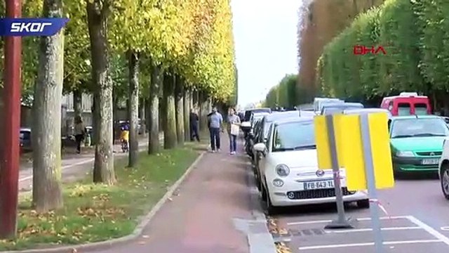 A Milli Futbol Takımı, yoğun güvenlik önlemleri altında Fransa'da