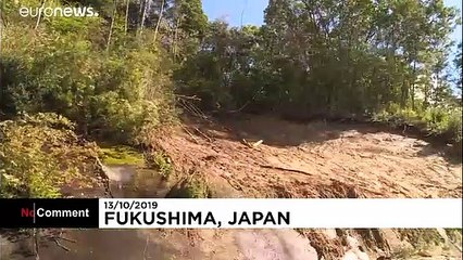 O rasto de destruição do Hagibis