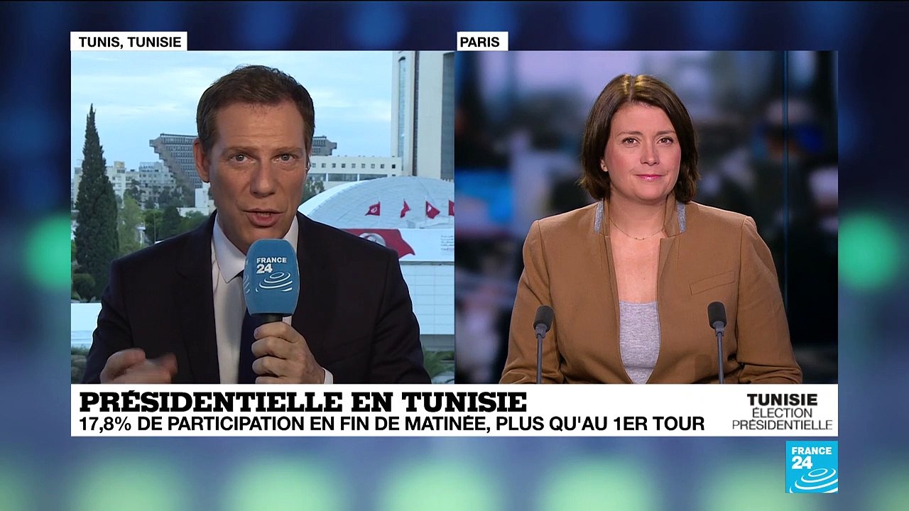 Présidentielle en TUNISIE : Kaïs Saïed vs Nabil Karoui : 39,2% de participation à 15h30