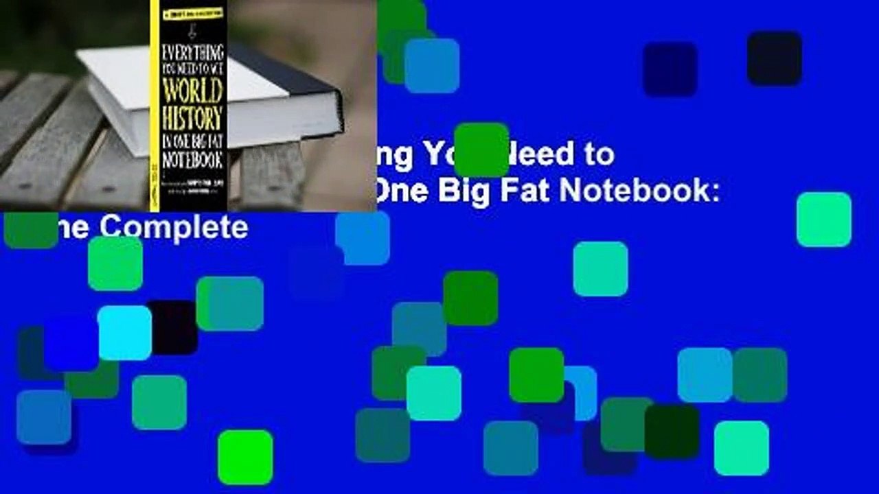 Full version  Everything You Need to Ace World History in One Big Fat Notebook: The Complete