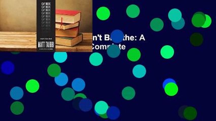 About For Books  I Can't Breathe: A Killing on Bay Street Complete