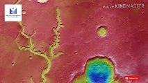 European Space Agency probe captures new photos of 700km dried-up river system on Mars