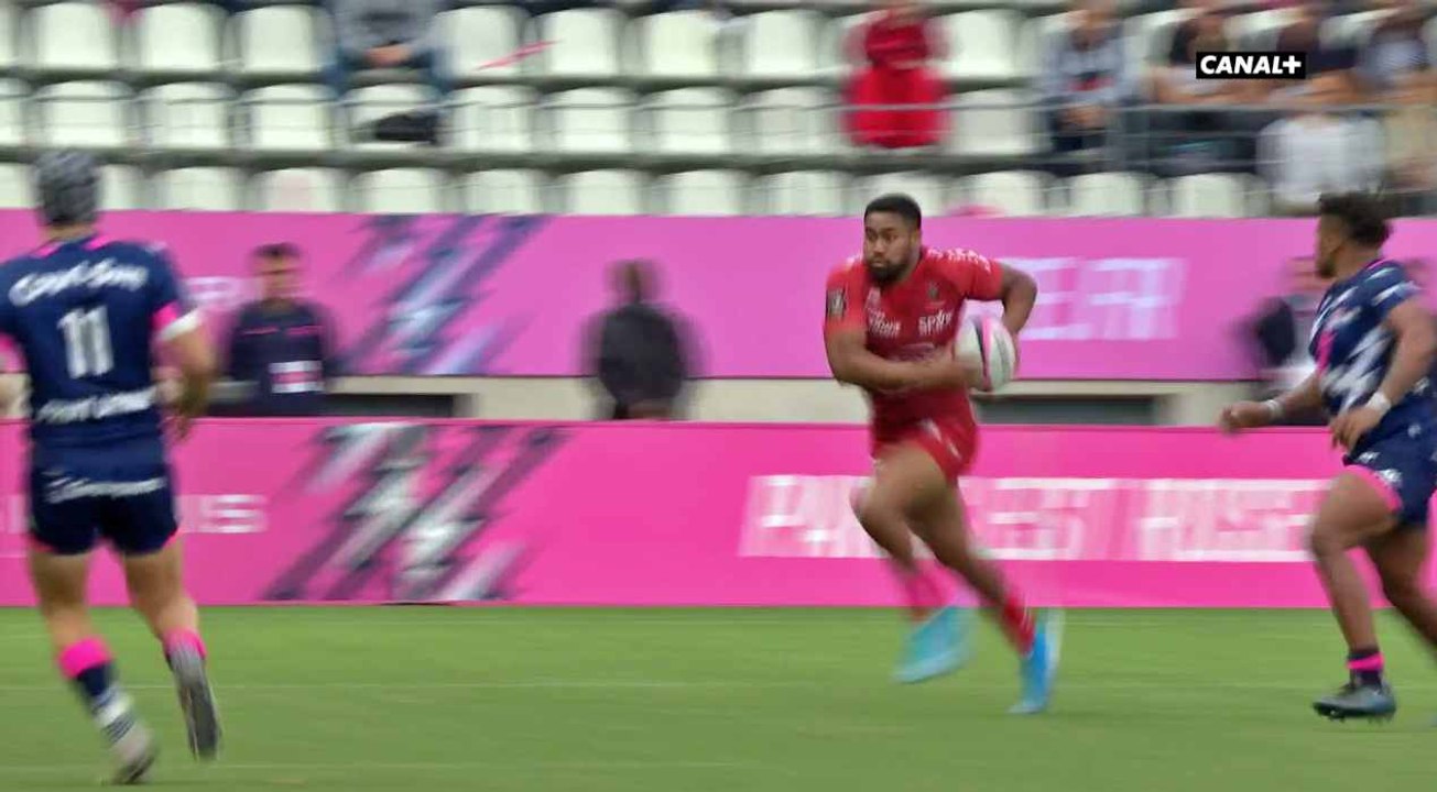 L'essai de 80m du RCT face au Stade Français