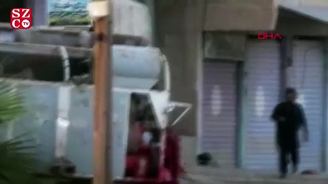 Resulayn’daki teröristlerin kaçış anları böyle görüntülendi