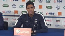 France's new defensive partnership starting to tick - Varane