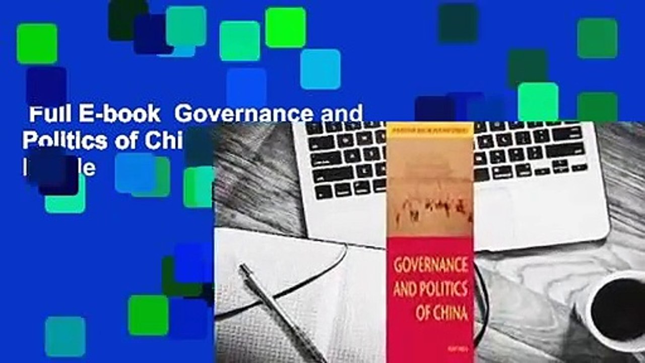 Full E-book  Governance and Politics of China  For Kindle