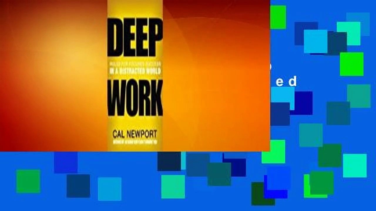 About For Books  Deep Work: Rules for Focused Success in a Distracted World  Review