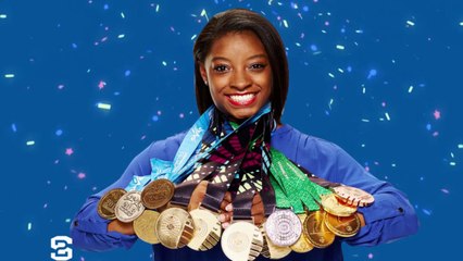 Simon Biles sur le toit du monde