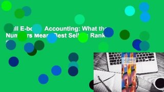 Full E-book  Accounting: What the Numbers Mean  Best Sellers Rank : #2