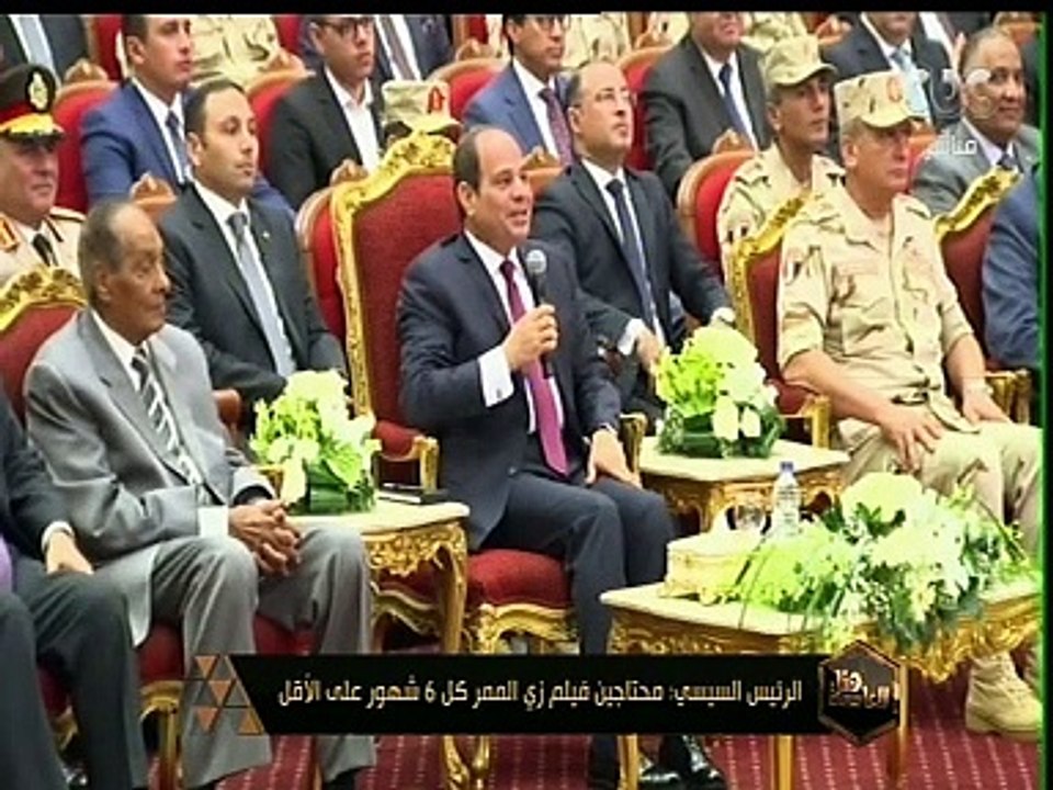 هنا العاصمة | الرئيس السيسي: محتاجين فيلم زي "الممر" كل 6 شهور على الأقل​