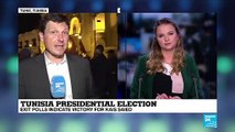 Tunisia Presidential election: Exit polls indicate victory for Kais Saied