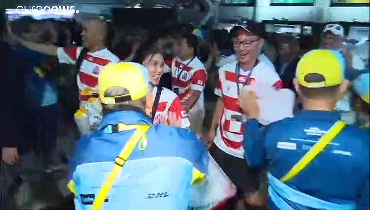 La selección de rugby de Japón hace historia al pasar a cuartos de final del Mundial