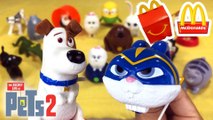 Secret Life of Pets 2 and 1 Happy Meal Toys from McDonalds || Keith's Toy Box
