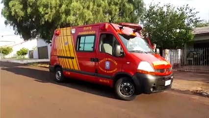 Idosa de 89 anos é socorrida no Bairro Coqueiral