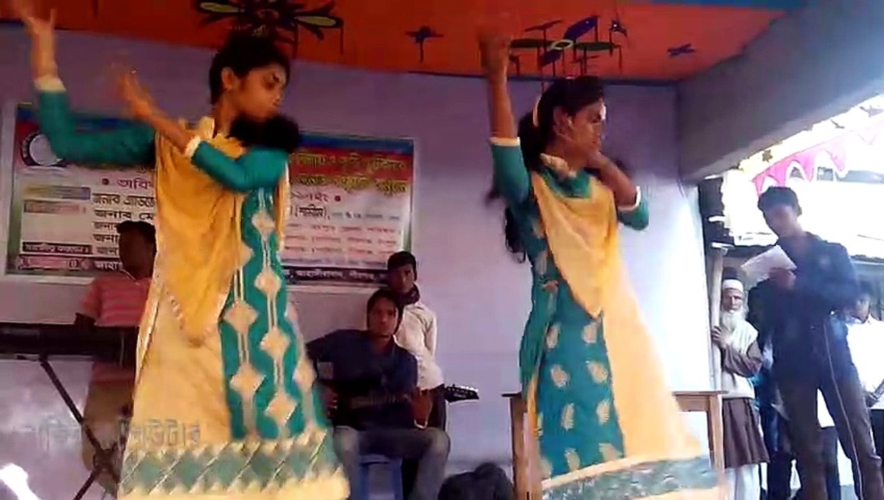 _Stages Video  (7) School boy and girl performance on stage