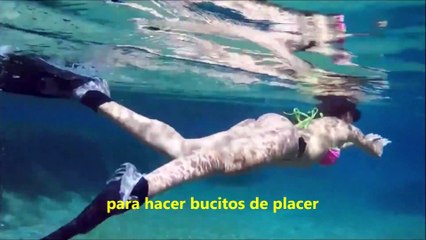 solo por eso me gusta el buceo, para que saquen el tigre que llevan dentro