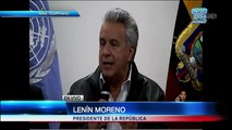 Declaraciones del Presidente Lenin Moreno en el 'Diálogo por la Paz'