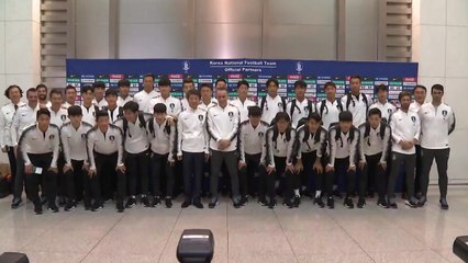 '태극기·코리아' 새겨 넣고 평양으로..."이기고 돌아오겠다" / YTN