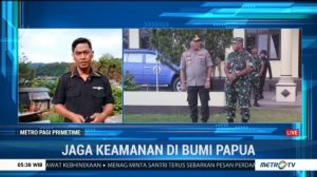 Kapolda dan Pangdam Papua Lakukan Patroli Keamanan