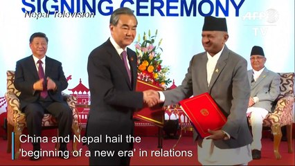 China's Xi promises aid, development in Nepal visit