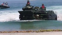 KAMANDAG 3: Amphibious Landing Rehearsal includes US, Philippines, and Japanese AAVs - Part 2