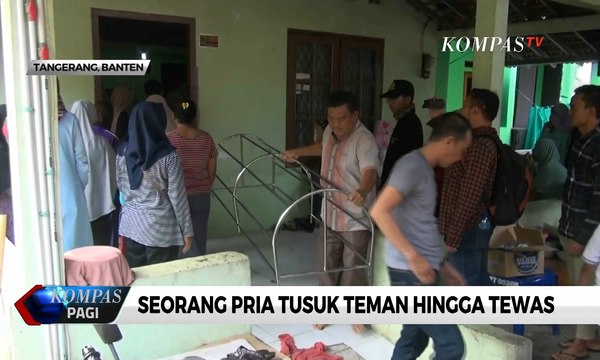 Diduga Salah Paham, Seorang Pria Tusuk Teman Hingga Tewas