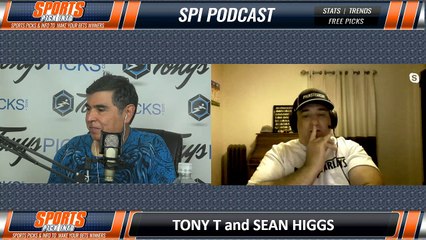 NFL Picks Opening Odds Week 7 Tony T Sean Higgs 10/14/2019