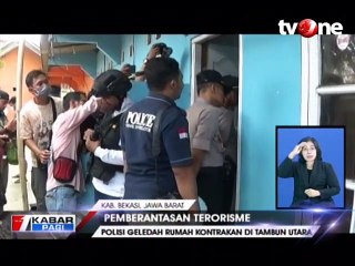 Rumah Kontrakan di Tambun Utara Digerebek Densus 88