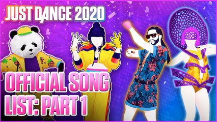 Just Dance 2020 | Song List: Part 1 (Official) HD