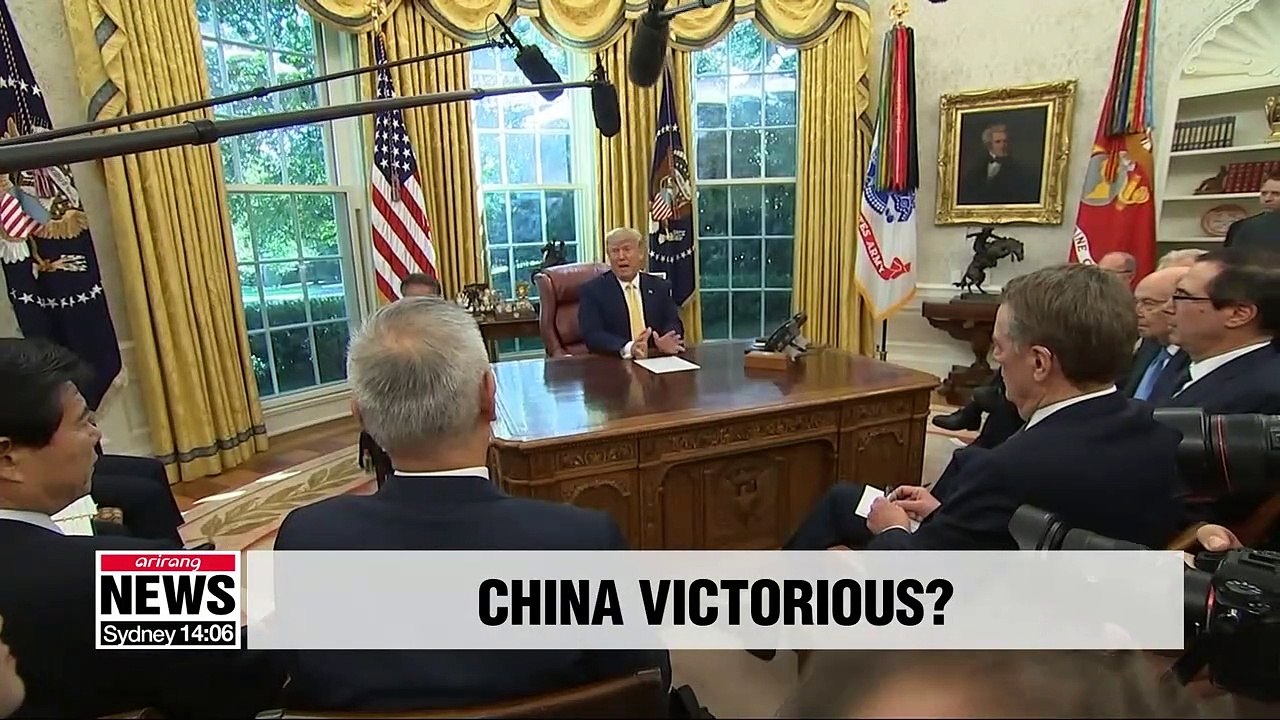 News outlets call last week's U.S.-China trade deal 'a win for China'