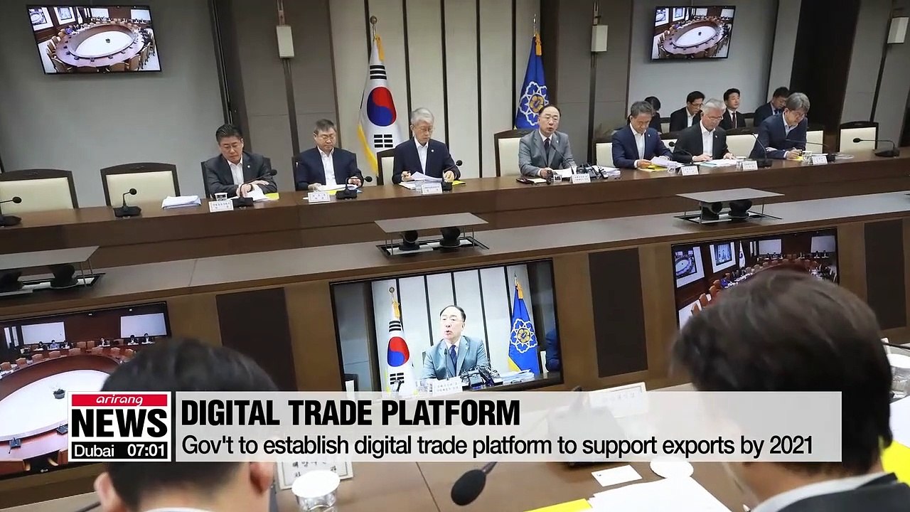Finance minister says gov't will use digital trade platform to support exports