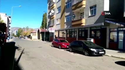 Kontrolden çıkan pikap park halindeki otomobillere çarparak durabildi... O anlar anbean kamerada