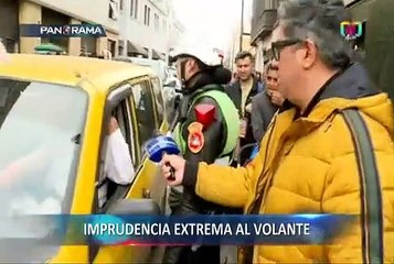 Contra el tráfico: imprudencia extrema al volante