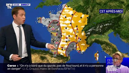 La météo pour ce lundi 14 octobre 2019