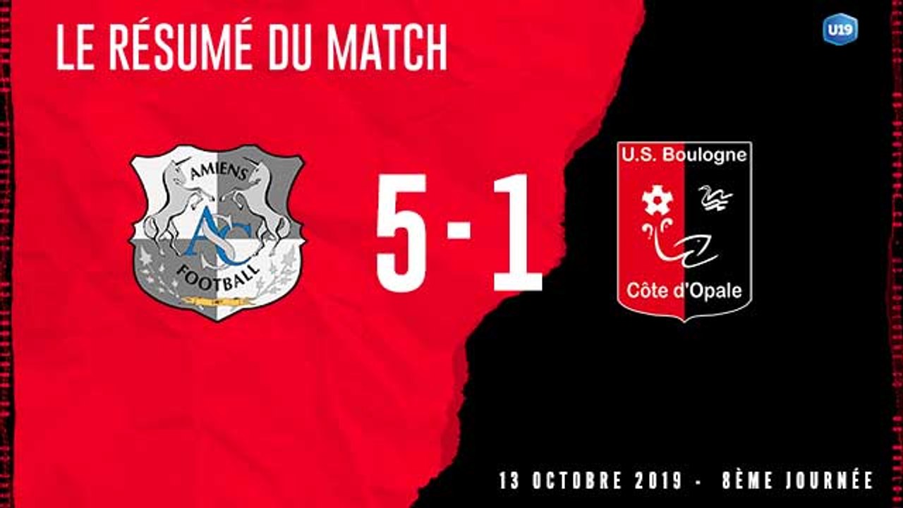 [U19 NATIONAL] J8 Résumé Amiens SC - USBCO