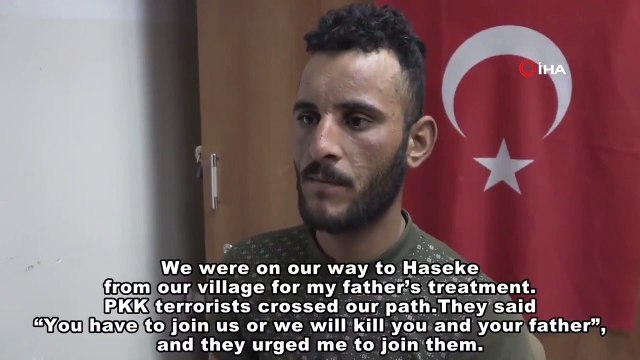 Teslim Olan Terörist: 'Gençlere Sesleniyorum, Kendilerini Türk Devletine Teslim Etsinler'